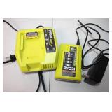 Ryobi 40V Lithium Battery Charger and Power Supply Set