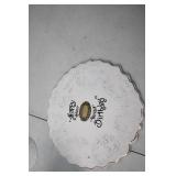 Unique Assortment of Ceramic Cake Decor and Metal Stand Holders