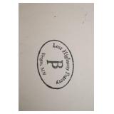 Lost Highway Pottery Artisan Plate - 14-inch Handmade Ceramic