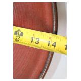 Lost Highway Pottery Artisan Plate - 14-inch Handmade Ceramic