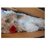 Artificial White Christmas Tree with Hinged Branches