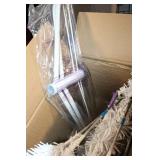 Artificial White Christmas Tree with Hinged Branches