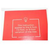 Artificial White Christmas Tree with Hinged Branches