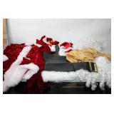Santa Claus Costume Set with Accessories