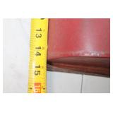 Vintage North Pole Post Mailbox with Distressed Finish