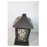 Decorative Metal Lantern with Candle Holder