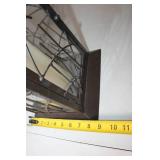 Decorative Metal Lantern with Candle Holder