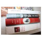 Collection of 25 Assorted Books including Cookbooks and Novels