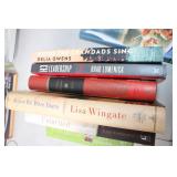 Collection of 25 Assorted Books including Cookbooks and Novels