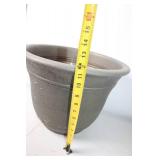 Large Round Planter Pot by Listo, 16 Inch Diameter