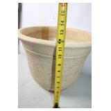 Large Beige Ceramic Plant Pot