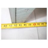 Rustic Wooden Stand with Flared Legs