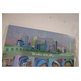 Under One Sky Original Painting by T. Mcghian