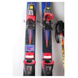 Pair of K2 Downhill Skis with Salomon 300 Bindings and Scott Poles