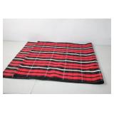 Red and Black Plaid Table Runner 50" x 25"