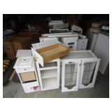 (8) Misc (New) Cabinets