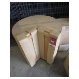 (7) Misc (New) Oak Cabinets