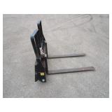 MDS 48" Skid Steer Pallet Forks