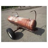 Propane Tank on Trailer