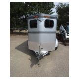 2007 Hawk 6x14 Miniature Horse, Show Goat, Show Hog Trailer