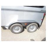 2007 Hawk 6x14 Miniature Horse, Show Goat, Show Hog Trailer