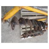 Danhauser Post Auger w/4" 10" 12" Augers & 16" Extension