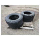 (4) Semi Tires 295/75R22.5