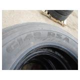 (4) Semi Tires 10R22.5