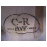 Vintage Cedar Hope Chest