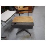 Vintage School Desks