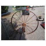 Vintage 54" Implement Wheels