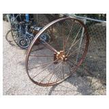 Vintage 54" Implement Wheels