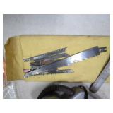 Drill, Circular Saw, Jig Saw & Blades