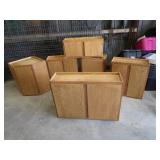 (6) Misc (New) Cabinets