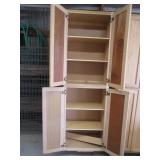 (2) Wall Cabinets 12"x24"x78"