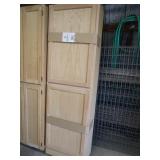 (2) Wall Cabinets 12"x24"x78"