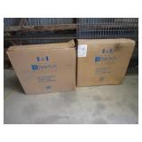 (2) 36" Bathroom Vanity Cabinet/Mirror/Light