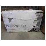 Granite Vanity Top w/Sink 22"x37"