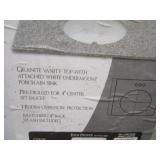 Granite Vanity Top w/Sink 22"x37"