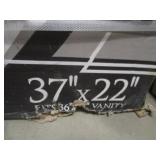 Granite Vanity Top w/Sink 22"x37"