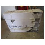 Granite Vanity Top w/Sink 22"x31"