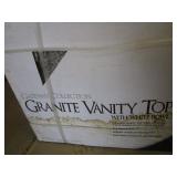 Granite Vanity Top w/Sink 22"x31"