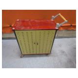 Rolling Shop Storage/Table 15"x30"x34"