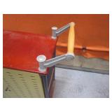 Rolling Shop Storage/Table 15"x30"x34"