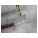 Shovels, Brush, Collapsible Sawhorses