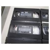 (40) VHS Tapes