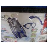 (New) Swimming Flippers, Mask, Goggles