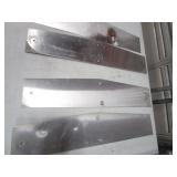 (6) 24" SS Semi Mudflap Plates