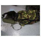 Camo Gear Bag & Seat Cushion