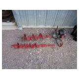 Post Hole Auger w/6" & 8" Bits